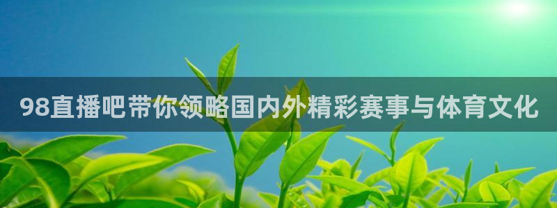 河豚的：98直播吧带你领略国内外精彩赛事与体育文化